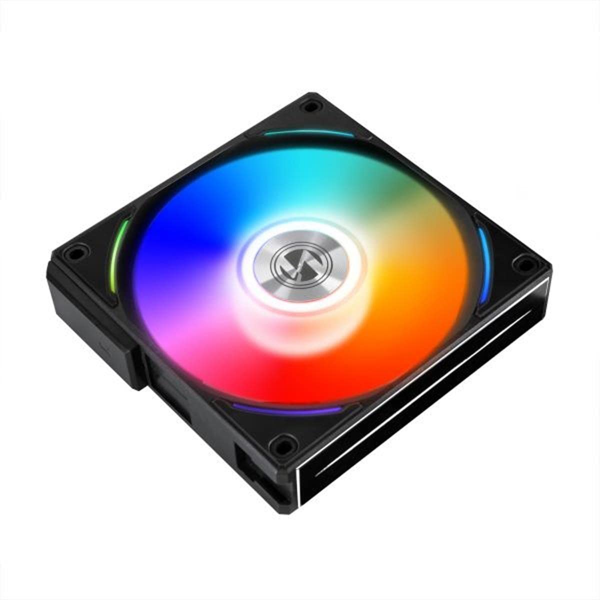UNI Fan AL AL120 RGB Daisy Chain ARGB 120mm UF-AL120-3B Black x3