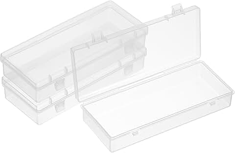 Mini Plastic Storage Containers, 10 Pack