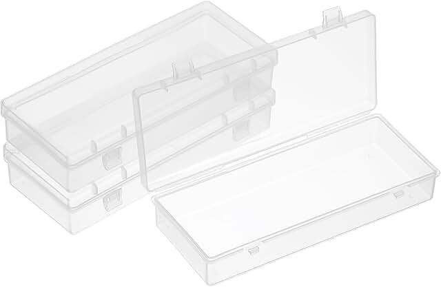 Mini Plastic Storage Containers, 10 Pack