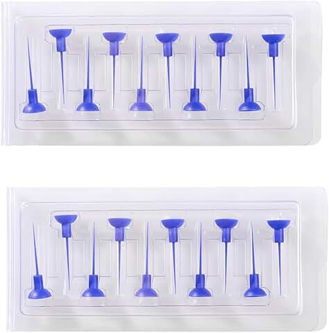 20 Pieces Working Tips for Sonic Irrigator in Blue