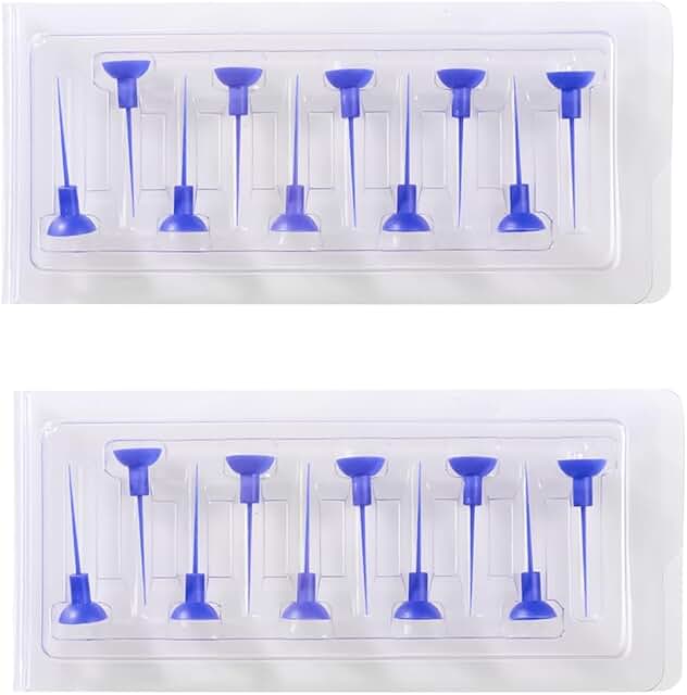 20 Pieces Working Tips for Sonic Irrigator in Blue