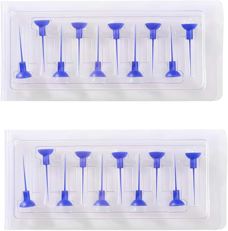 20 Pieces Working Tips for Sonic Irrigator in Blue