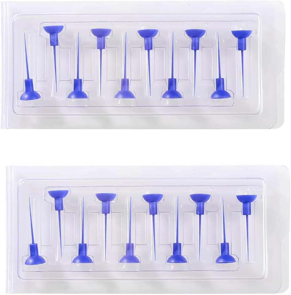 20 Pieces Working Tips for Sonic Irrigator in Blue