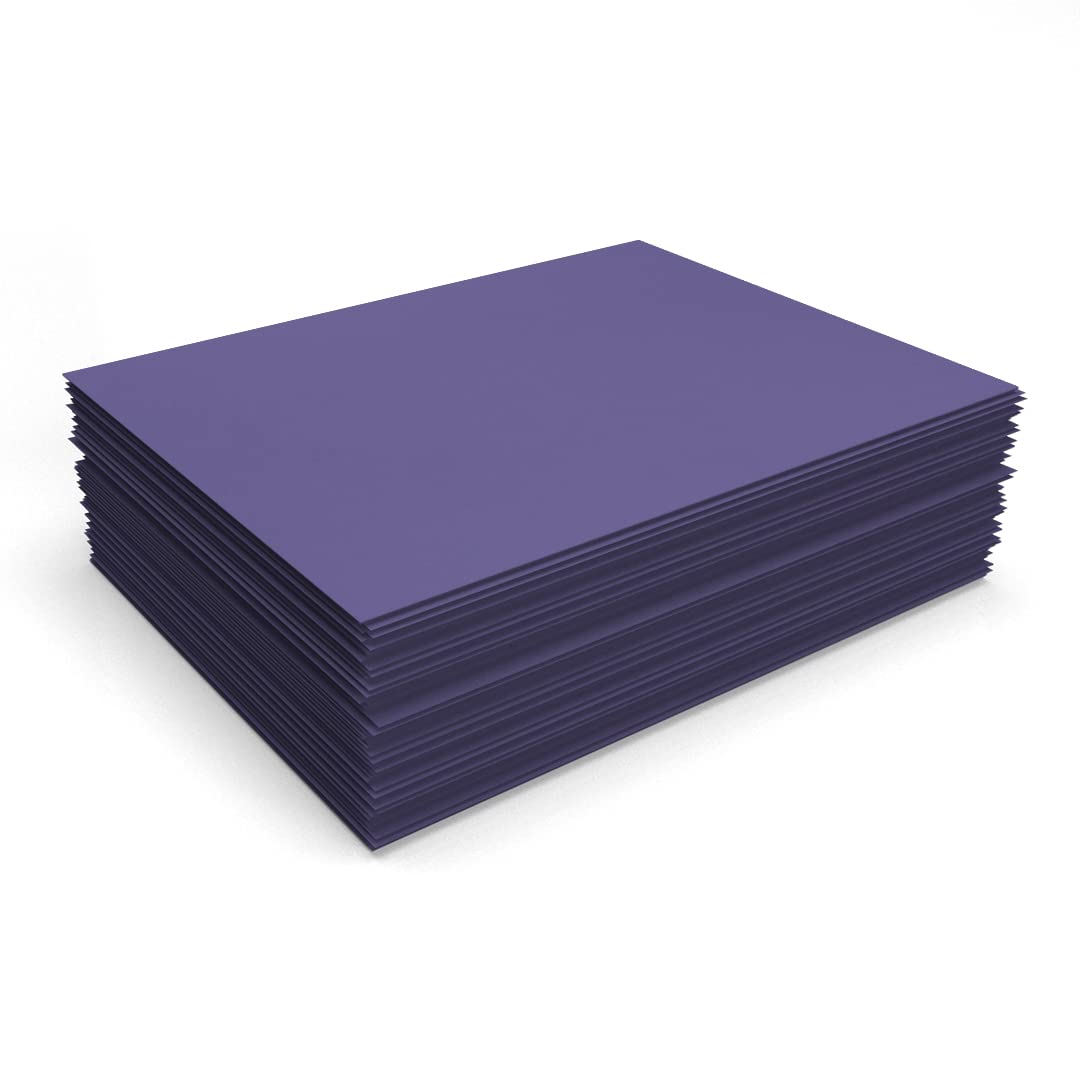 Wisteria Purple Cardstock, 8.5 x 11, 50 sheets