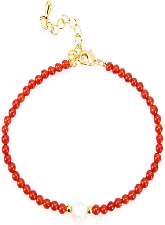 Adjustable 3mm Bead Bracelet with Extension Chain