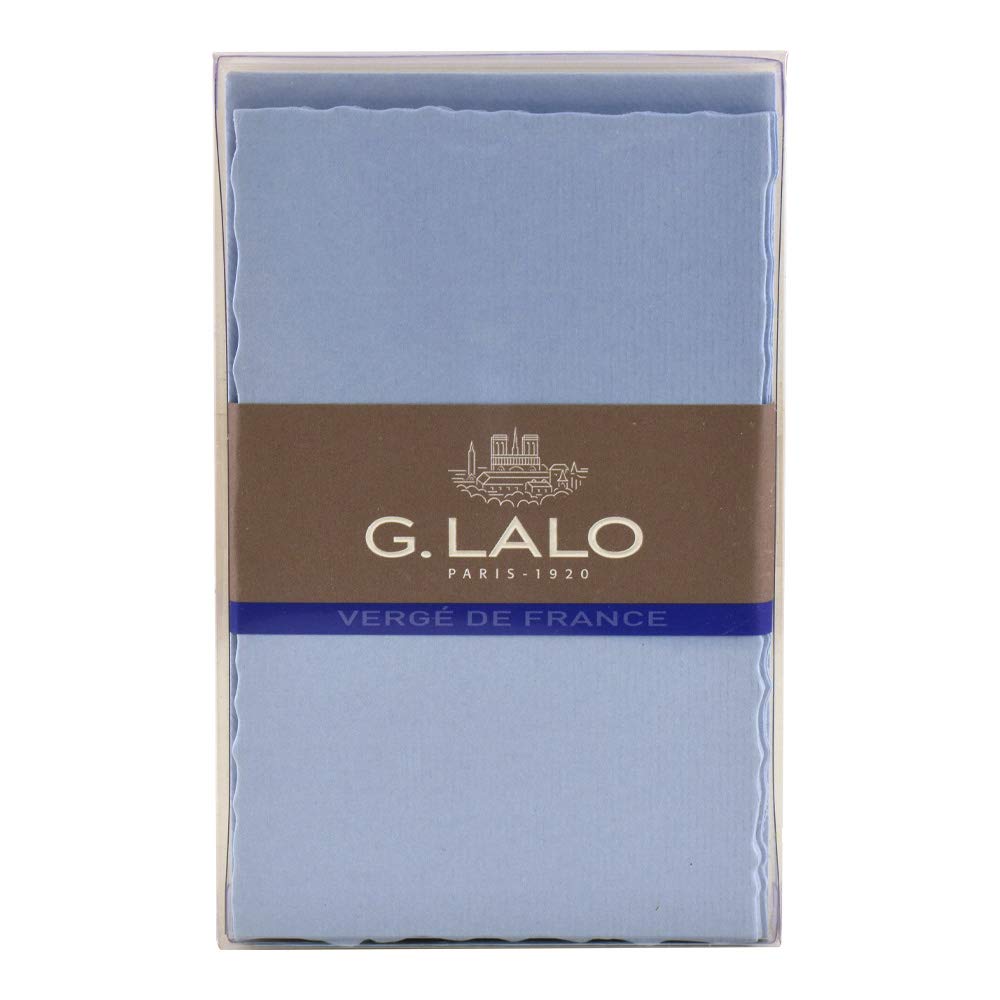 Correspondence Set with Cards and Envelopes in Blue