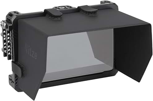 Monitor Cage Kit with HDMI Clamp and Sunhood