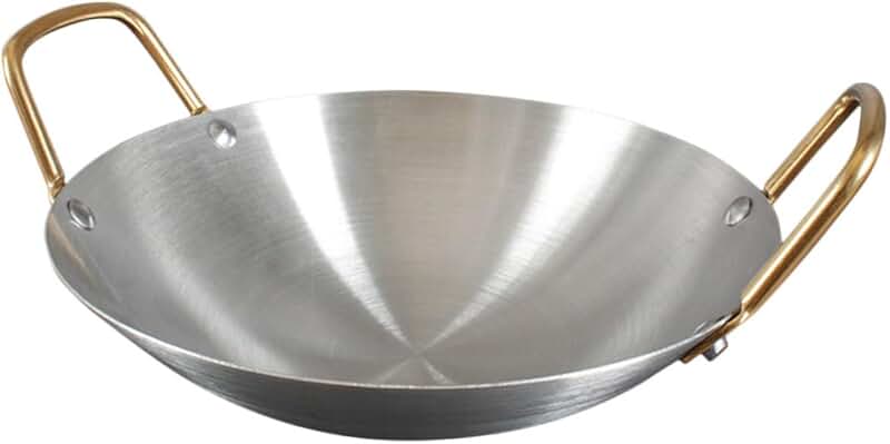 Stainless Steel Double Handle Dry Pot for Cooking