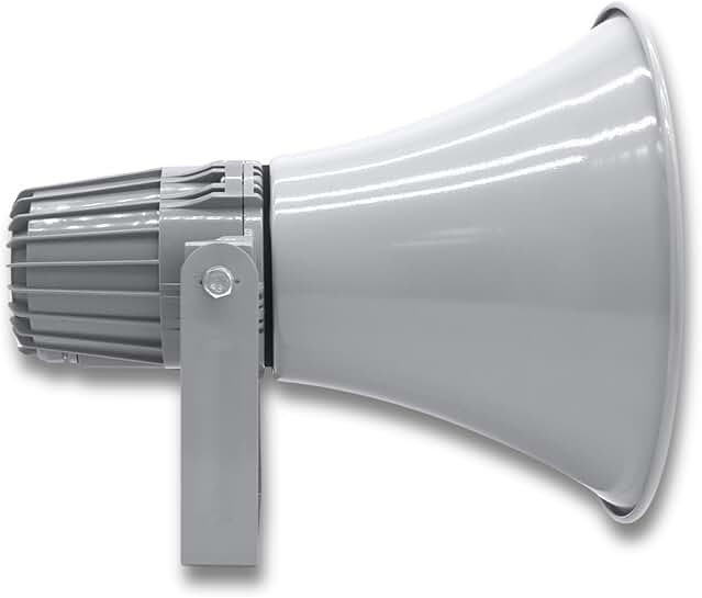 Indoor/Outdoor 12.7" 60W Loudspeaker with Mounting Hardware