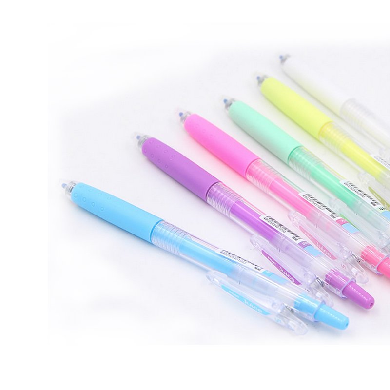 Pastel Gel Ink Ballpoint Pen, 0.5mm