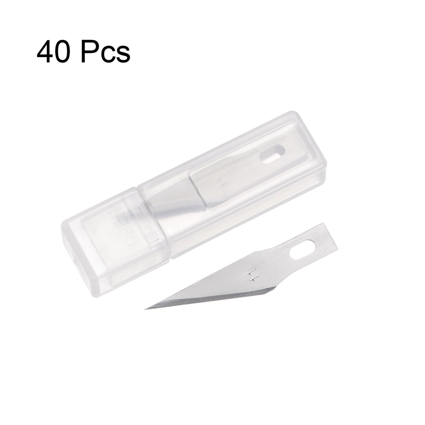 60pcs Hobby Knife Replacement Blades Set for DIY Art Cutting Carving Scrapbooking