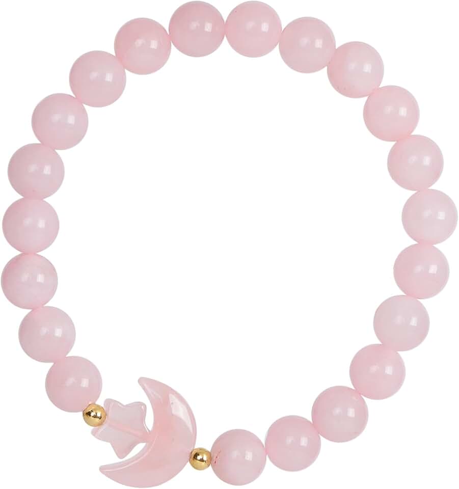 Handmade 8mm Crystal Star Bracelet for Healing and Spirituality
