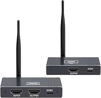Wireless HDMI Extender with 656ft Range for HD Video and Audio
