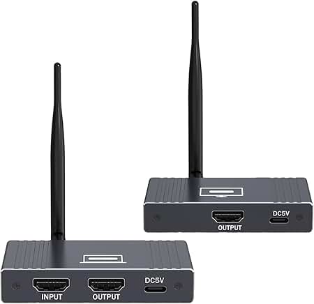 Wireless HDMI Extender with 656ft Range for HD Video and Audio