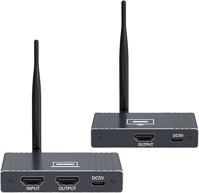 Wireless HDMI Extender with 656ft Range for HD Video and Audio