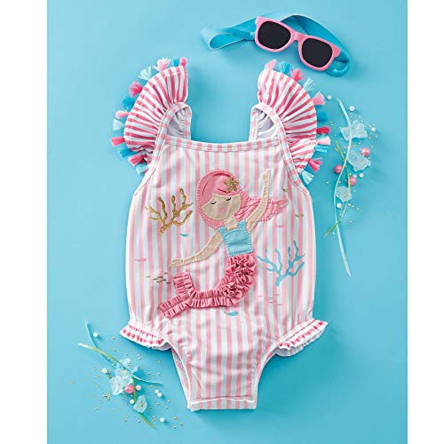 Mermaid ONE PC Swimsuit Pink