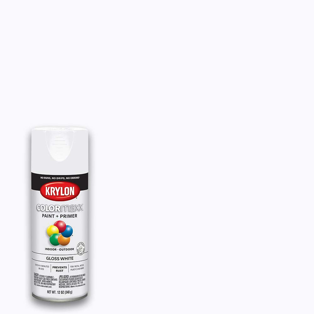 Gloss White Indoor/Outdoor Spray Paint 12 Oz