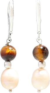 Handmade Freshwater Pearl Drop Earrings for Women