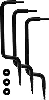 Set of 3 Compact Steel Tripod Mounts for Trail Cameras