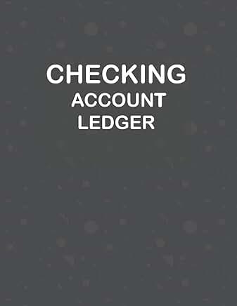 Simple 6-Column Checking Account Ledger for Small Business