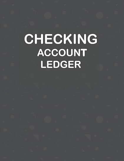 Simple 6-Column Checking Account Ledger for Small Business