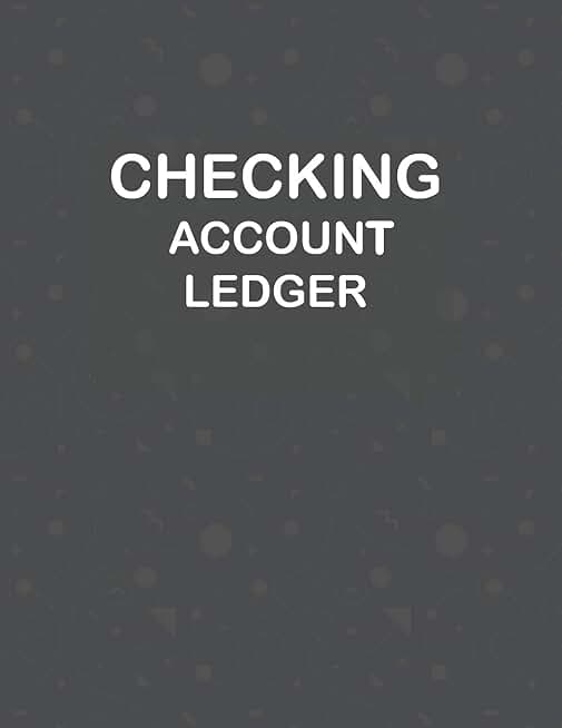 Simple 6-Column Checking Account Ledger for Small Business