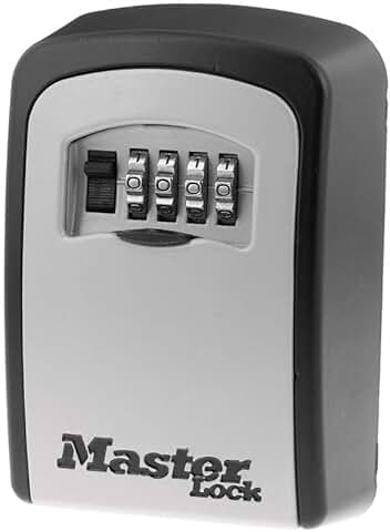 Wall Mount Lock Box with 5-Key Capacity