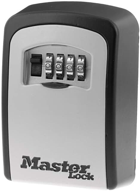 Wall Mount Lock Box with 5-Key Capacity