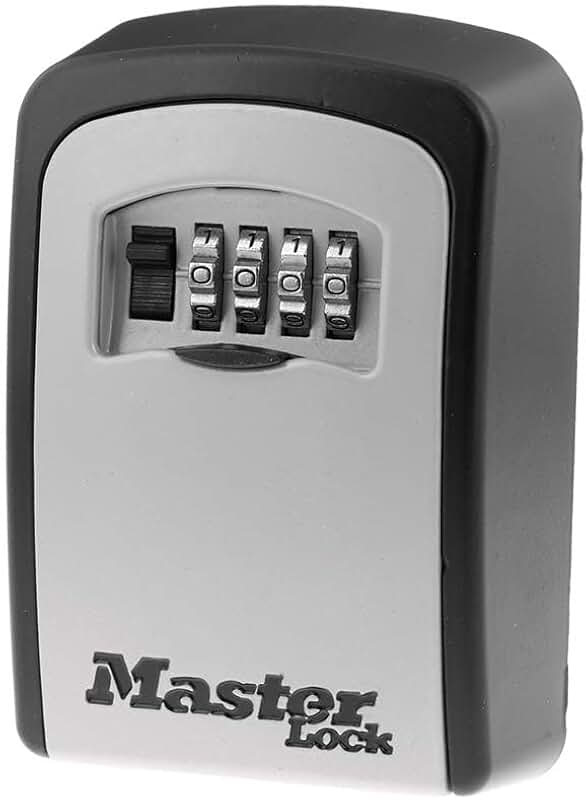 Wall Mount Lock Box with 5-Key Capacity