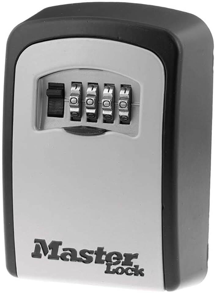 Wall Mount Lock Box with 5-Key Capacity