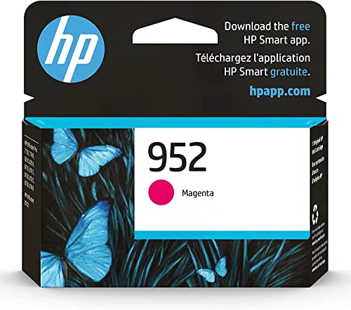 Original 952 Magenta Ink Cartridge | Works with OfficeJet 8702, OfficeJet Pro 7720, 7740, 8210, 8710, 8720, 8730, 8740 Series | Eligible for Instant Ink | L0S52AN