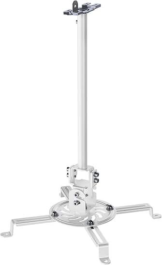 Universal Metal Drop Ceiling Projector Mount with Extending Arms