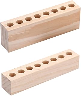 Wooden Cosmetic Storage Rack Set for Lipstick and Lip Pencil