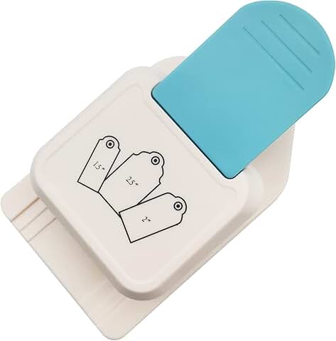 3-in-1 Craft Tag Punch for DIY Projects and Card Making