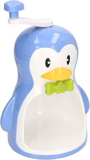 Portable Manual Shaved Ice Maker in Blue