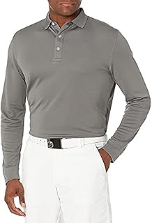 Men's Long Sleeve Performance Golf Polo
