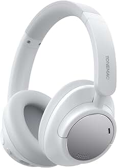 Wireless Over-Ear Headphones with Noise Cancelling and Long Battery Life