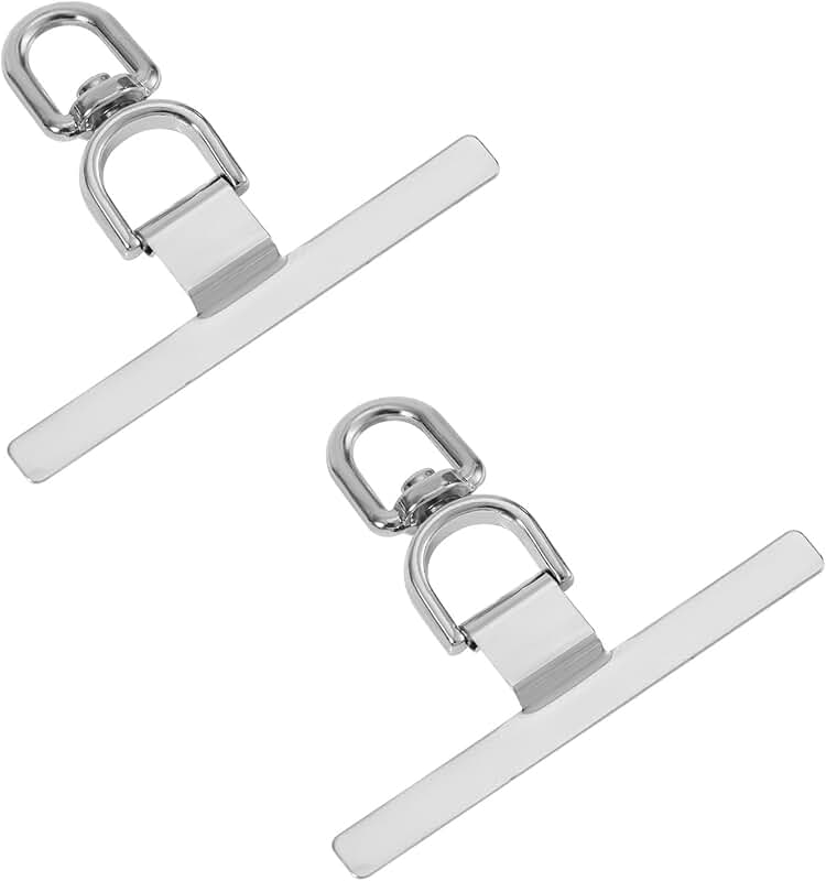 Two Metal Phone Lanyard Patches for Full-Coverage Cases