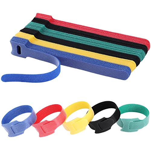 120 Pack 6-Inch Reusable Multi-Purpose Cable Ties