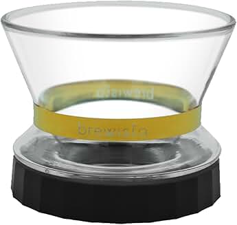 Double Wall Glass Pour Over Coffee Dripper for Home and Office