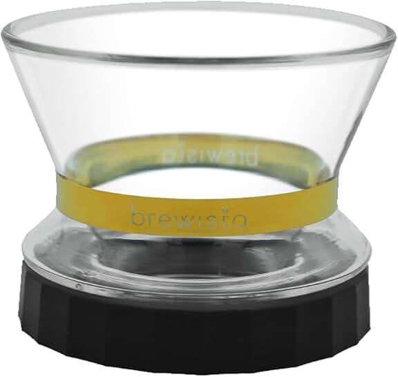 Double Wall Glass Pour Over Coffee Dripper for Home and Office