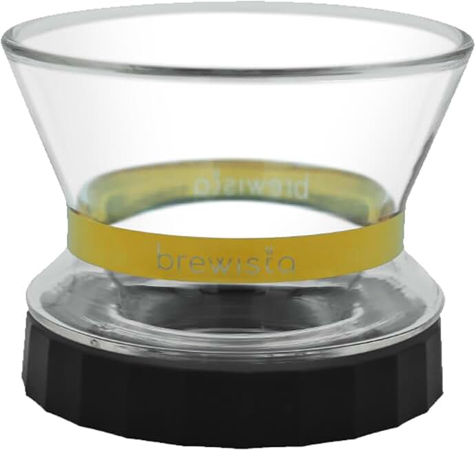 Double Wall Glass Pour Over Coffee Dripper for Home and Office