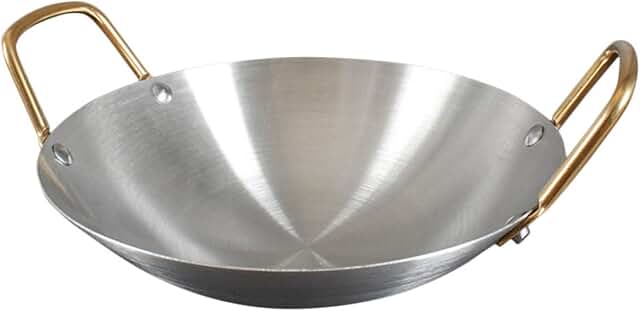 Stainless Steel Double-Ear Dry Pot for Cooking