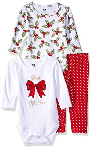 Unisex  Cotton Bodysuit and Pant Set Best Gift, 0-3 Months