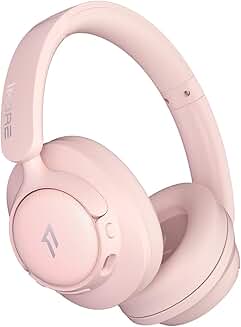 Wireless Bluetooth Over-Ear Headphones with Noise Cancelling and Long Battery Life