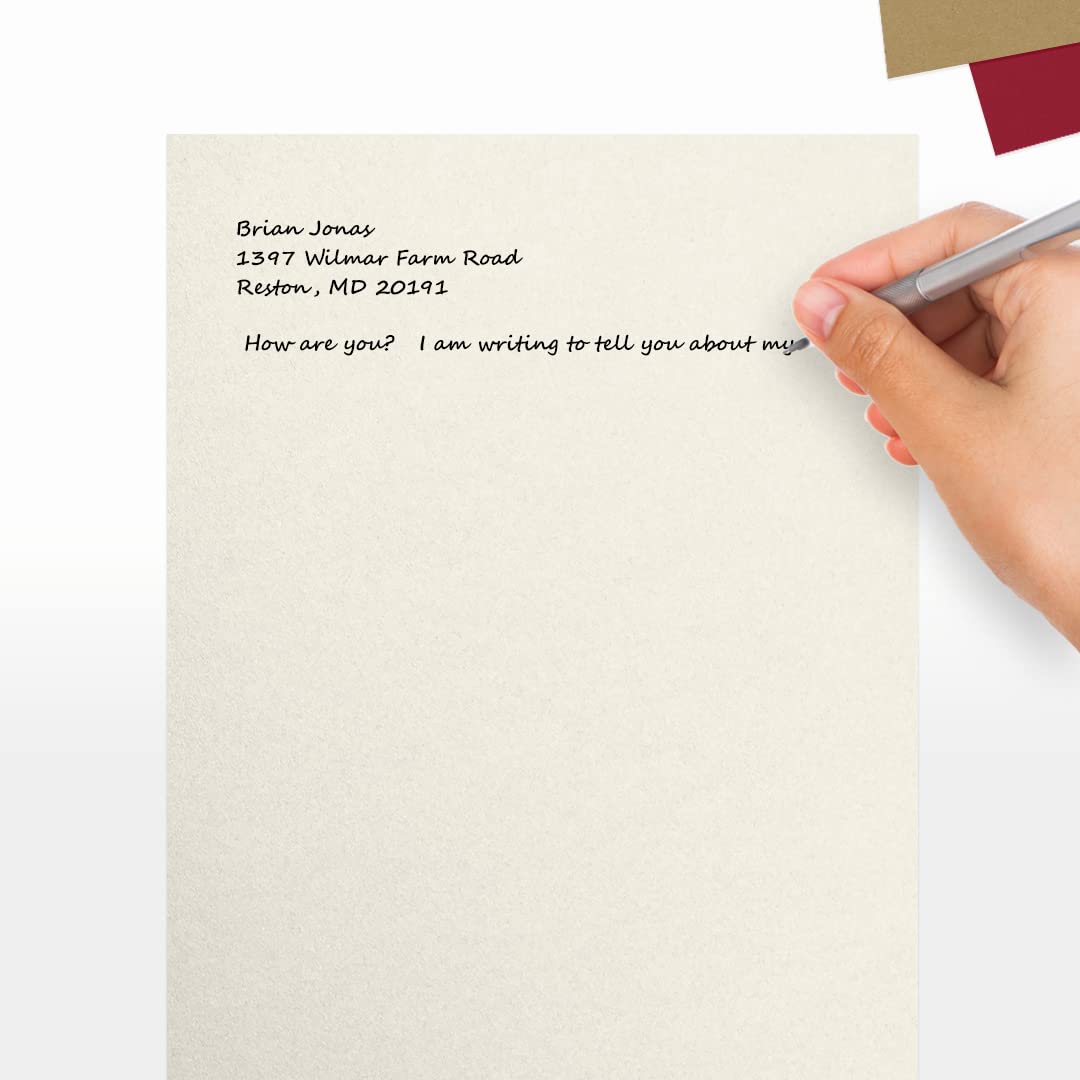 Quartz Metallic 8.5 x 11 Letter Paper, 80lb, 250 sheets