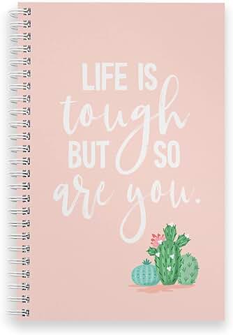 Life Is Tough But So Are You Spiral Notebook