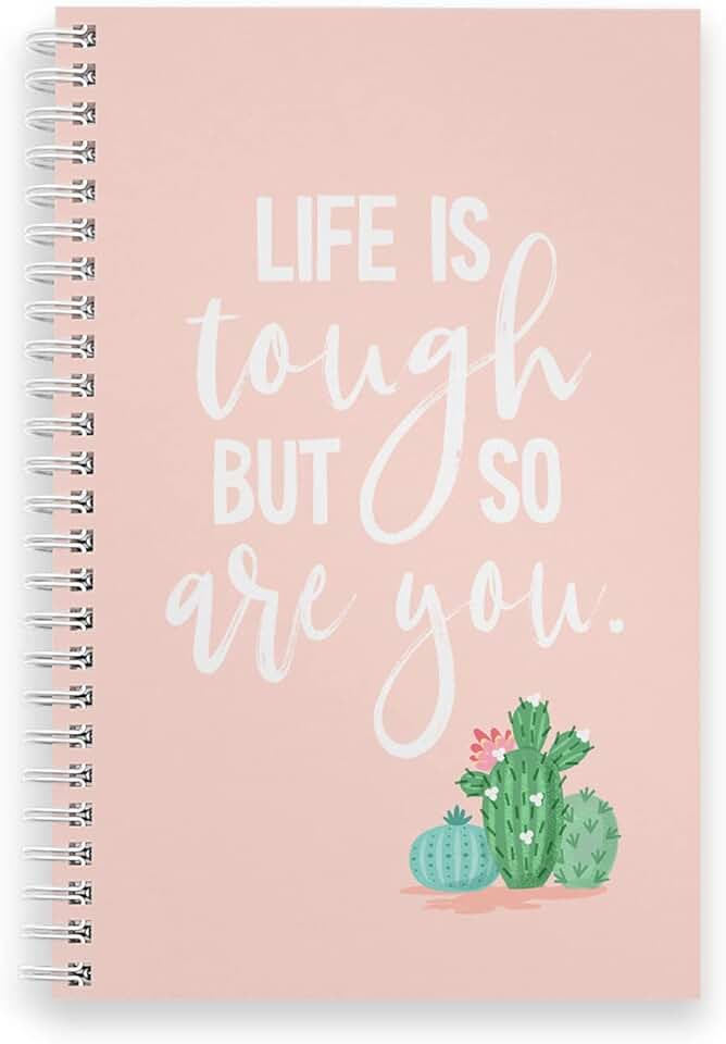 Life Is Tough But So Are You Spiral Notebook