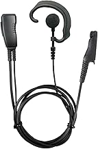 Commercial Lapel Mic with Soft Hook Earpiece