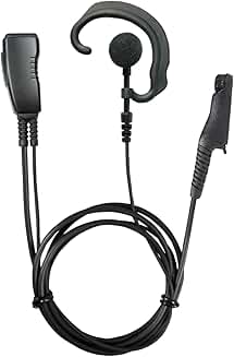 Commercial Lapel Mic with Soft Hook Earpiece